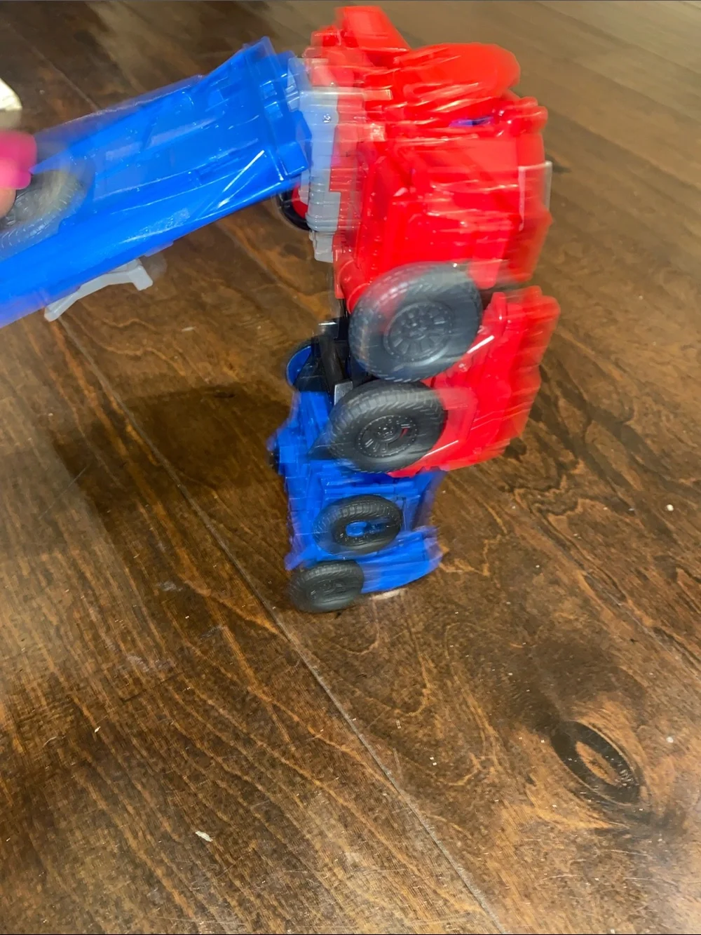Red & Blue Robot Action Figure - Kids Toys